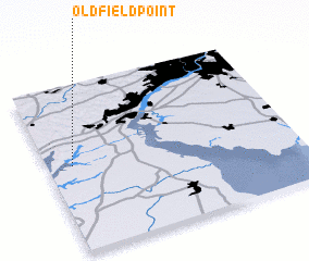 3d view of Old Field Point