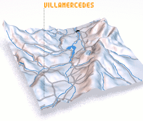 3d view of Villa Mercedes