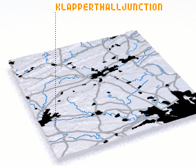 3d view of Klapperthall Junction