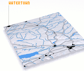 3d view of Watertown