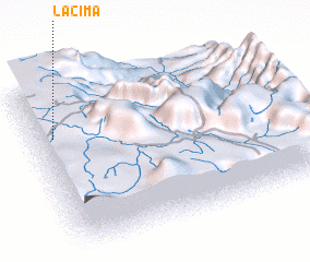 3d view of La Cima