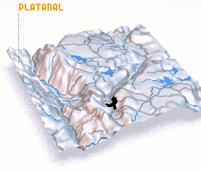 3d view of Platanal