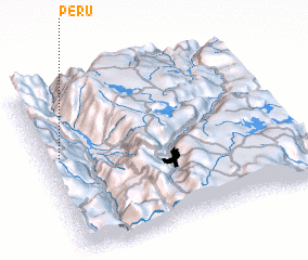 3d view of Perú