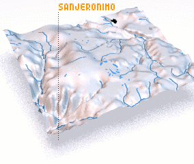 3d view of San Jerónimo