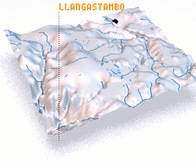 3d view of Llangas Tambo