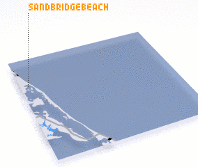 3d view of Sandbridge Beach