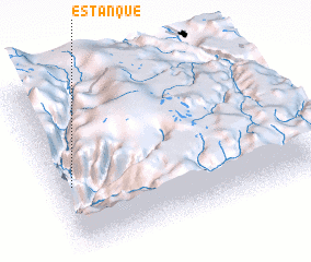 3d view of Estanque