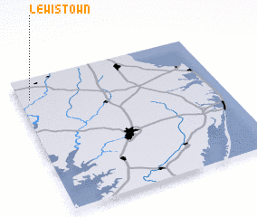 3d view of Lewistown