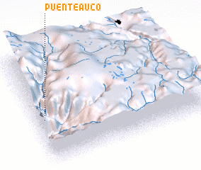 3d view of Puente Auco