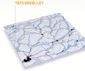 3d view of Taylor Valley