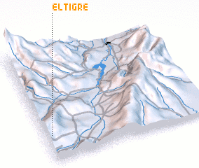 3d view of El Tigre