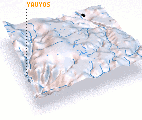 3d view of Yauyos