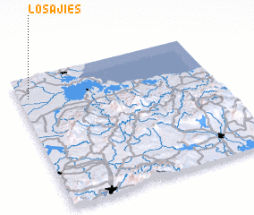 3d view of Los Ajíes