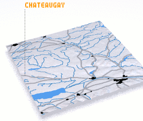 3d view of Chateaugay