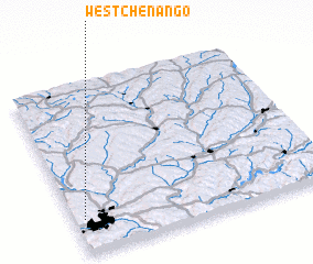3d view of West Chenango