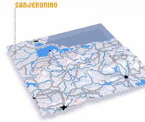 3d view of San Jerónimo