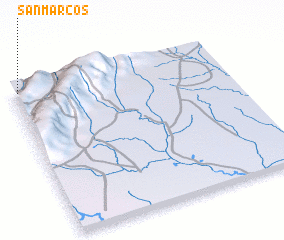 3d view of San Marcos