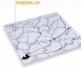 3d view of Texas Valley