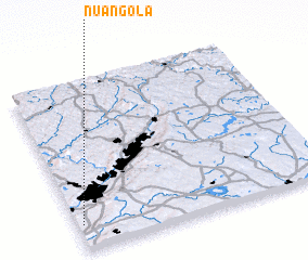3d view of Nuangola