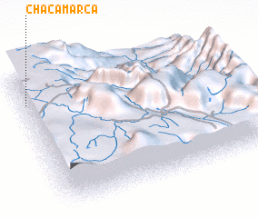 3d view of Chacamarca