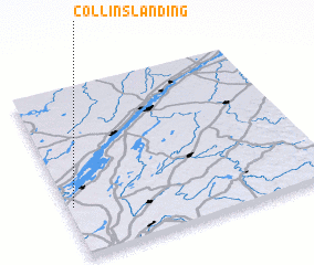 3d view of Collins Landing