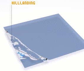 3d view of Hill Landing