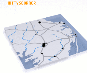 3d view of Kittys Corner