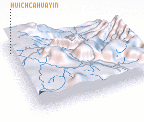 3d view of Huichcahuayin