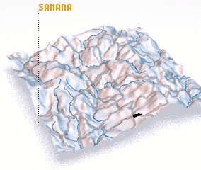 3d view of Samaná