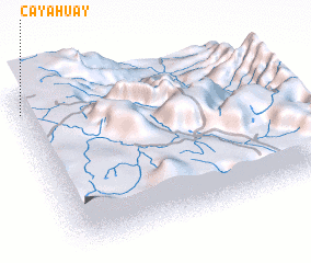 3d view of Cayahuay