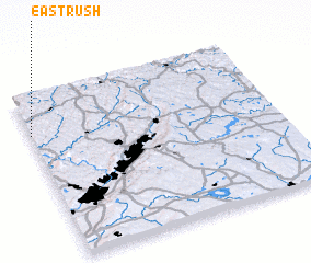 3d view of East Rush