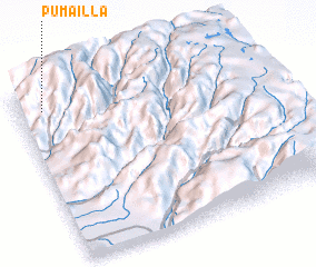 3d view of Pumailla