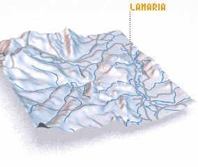 3d view of La María