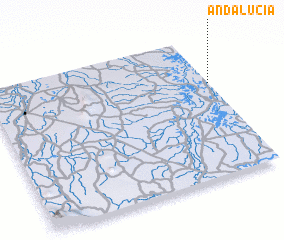 3d view of Andalucía