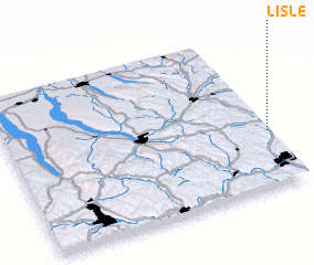 3d view of Lisle