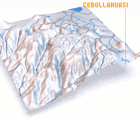 3d view of Cebollahuasi