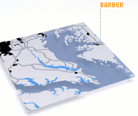 3d view of Barber