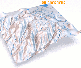 3d view of Pilcocancha