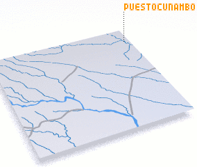 3d view of Puesto Cunambo