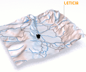 3d view of Leticia