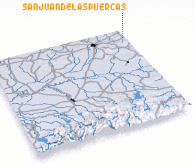 3d view of San Juan de las Puercas