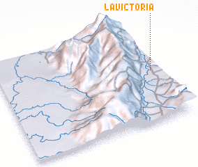 3d view of La Victoria