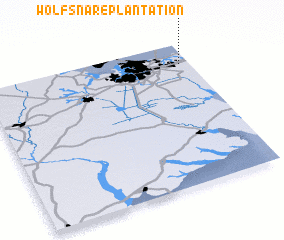 3d view of Wolfsnare Plantation