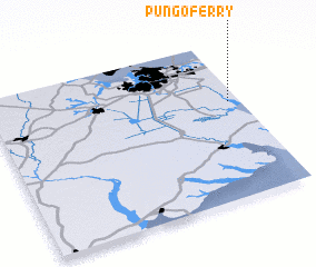 3d view of Pungo Ferry