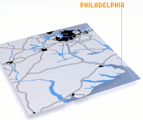 3d view of Philadelphia