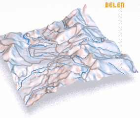 3d view of Belén