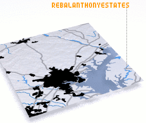 3d view of Reba L Anthony Estates