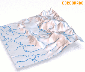 3d view of Corcovado