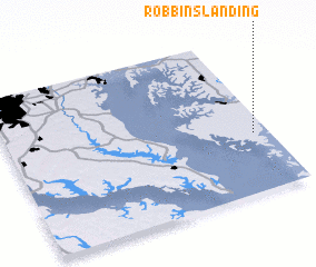 3d view of Robbins Landing