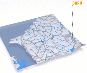 3d view of Barú